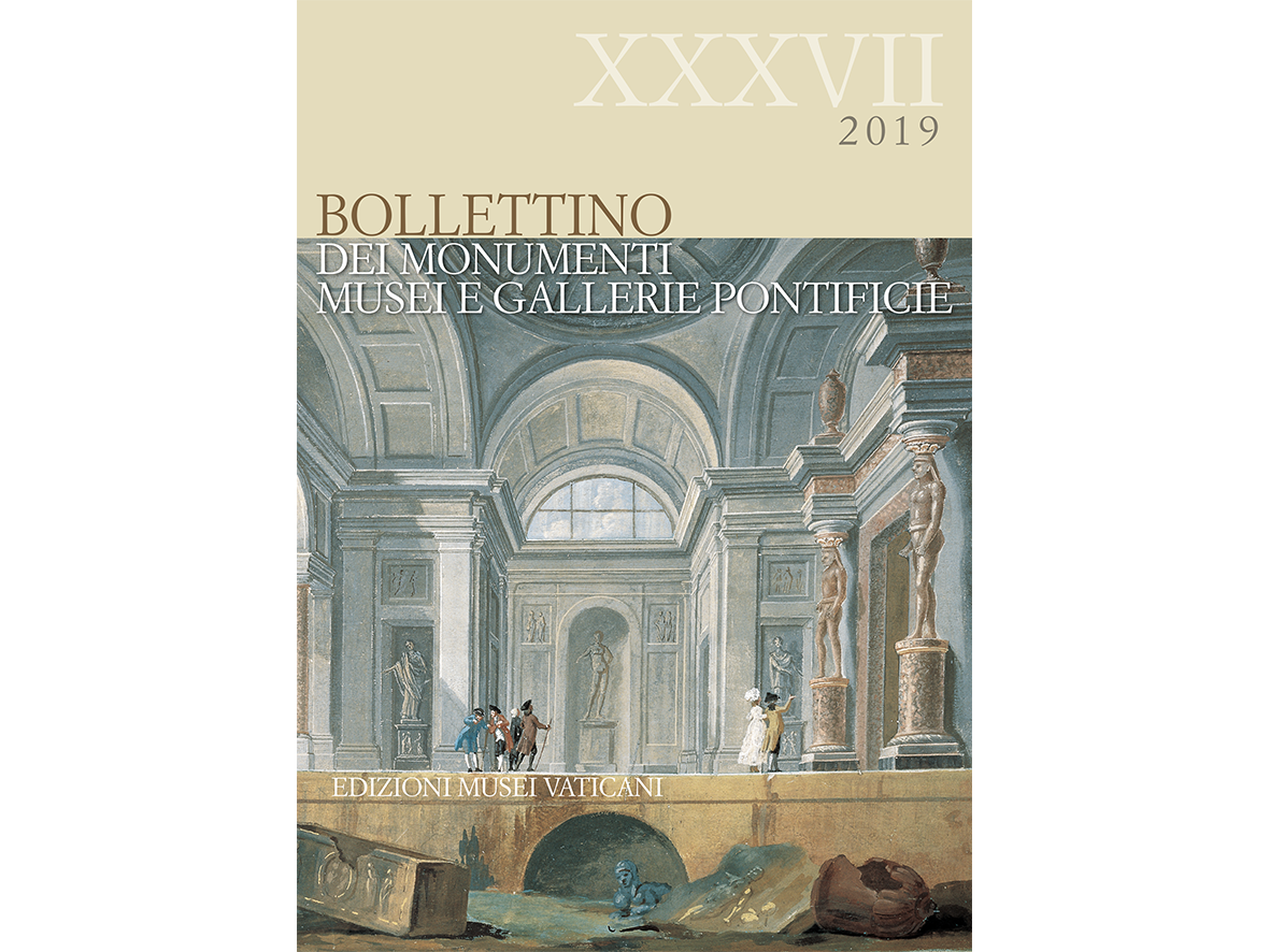 Bollettino dei Monumenti Musei e Gallerie Pontificie – XXXVII, 2019