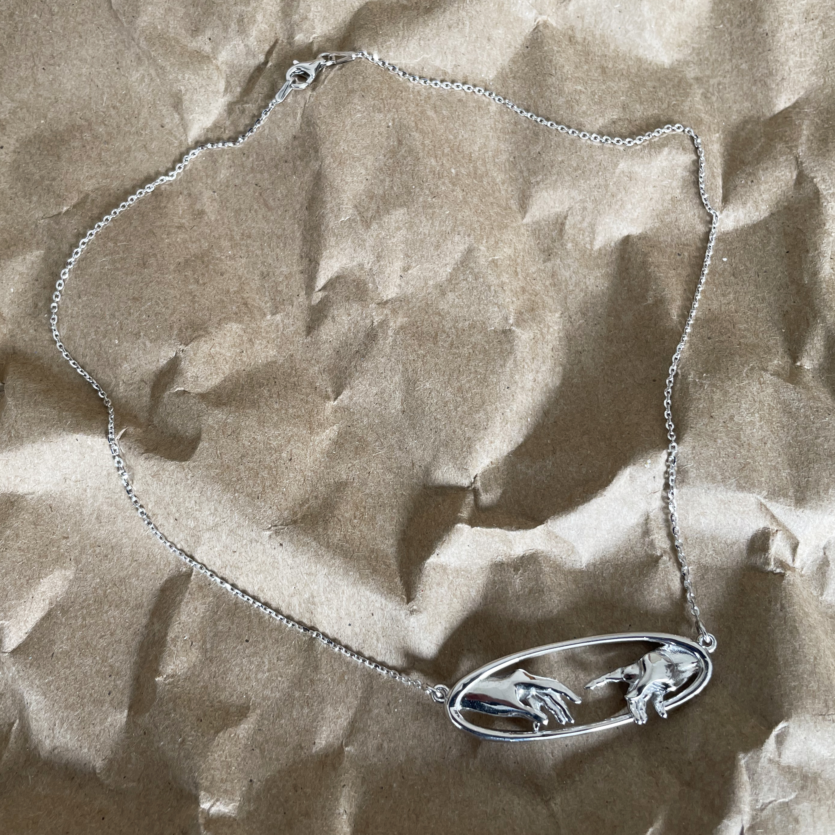 Collana in argento - Creazione con catenina in argento