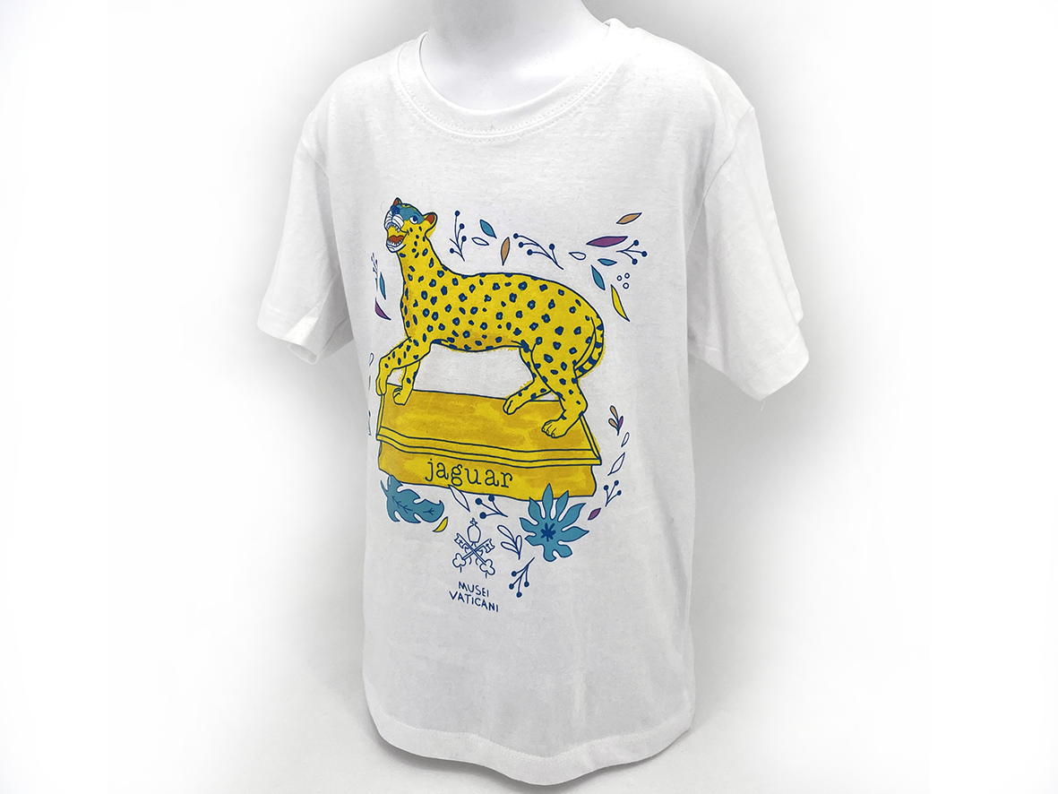    T-Shirt Bambino - Giaguaro. Sala degli Animali
