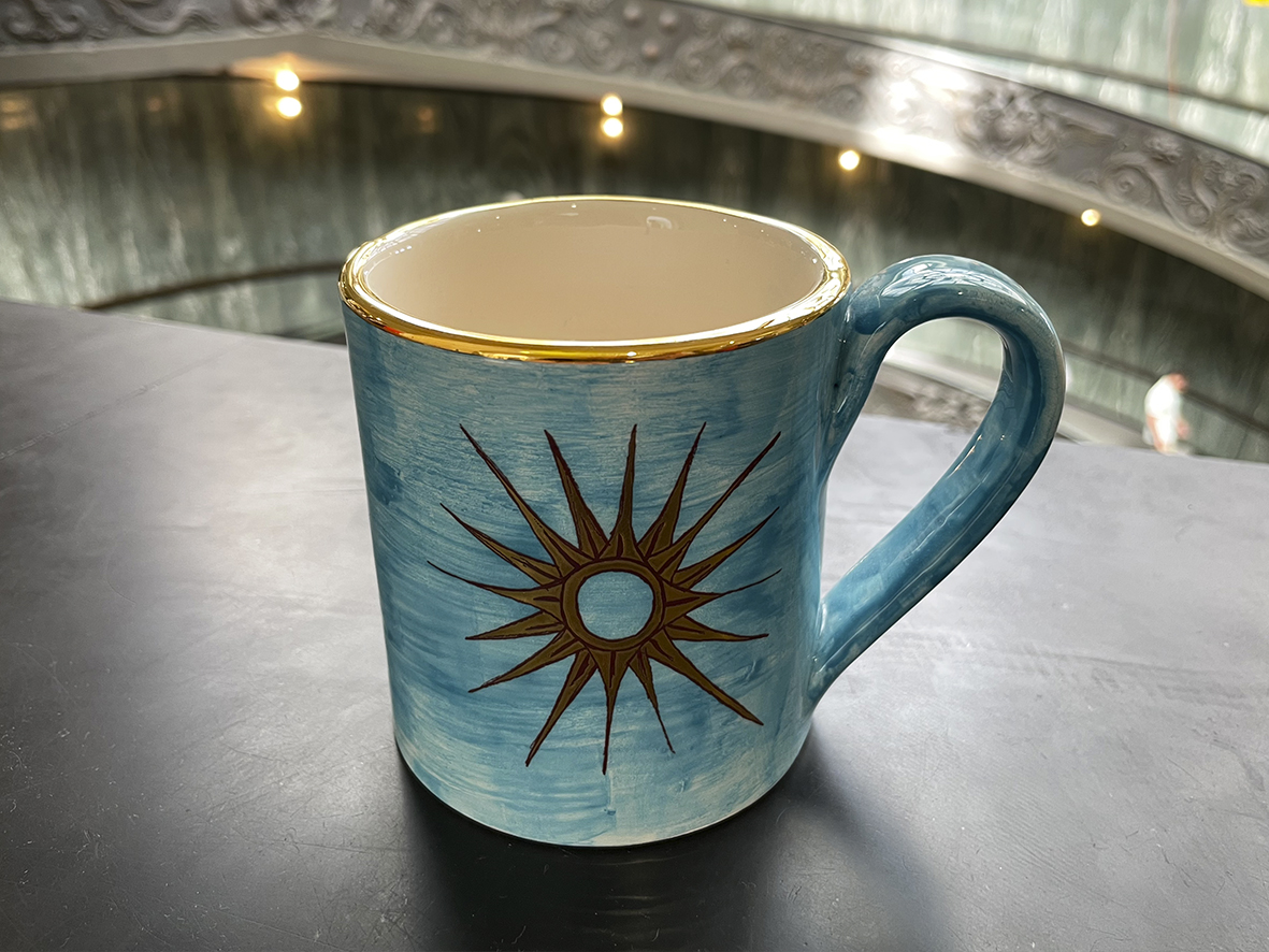 Tazza Mug decorata con Rosa dei Venti