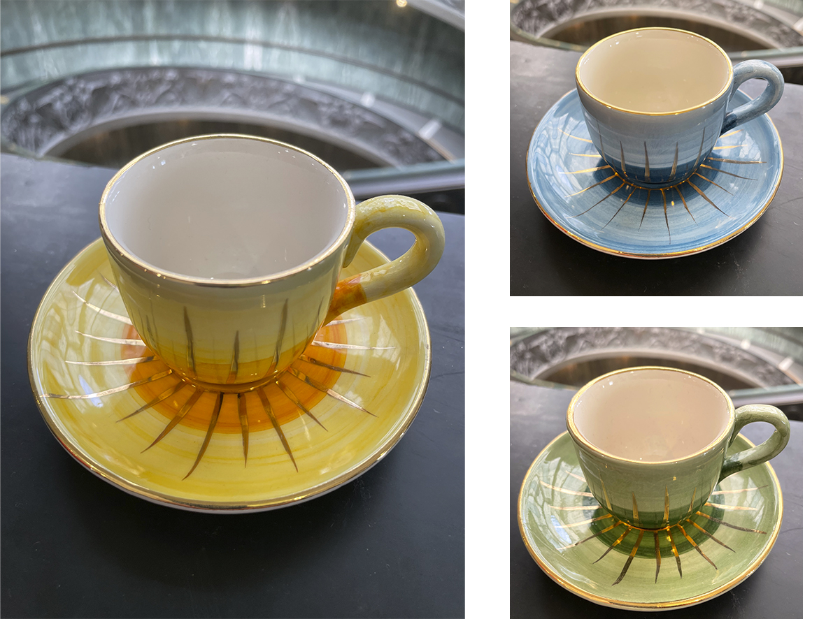 Tazzina da caffè con piattino