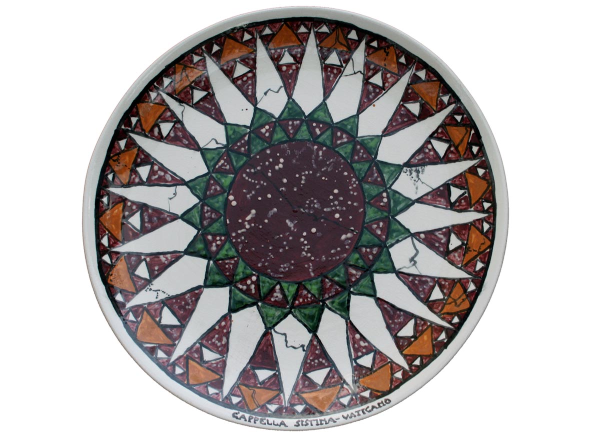 Plato Estilo Cosmatesco - H973