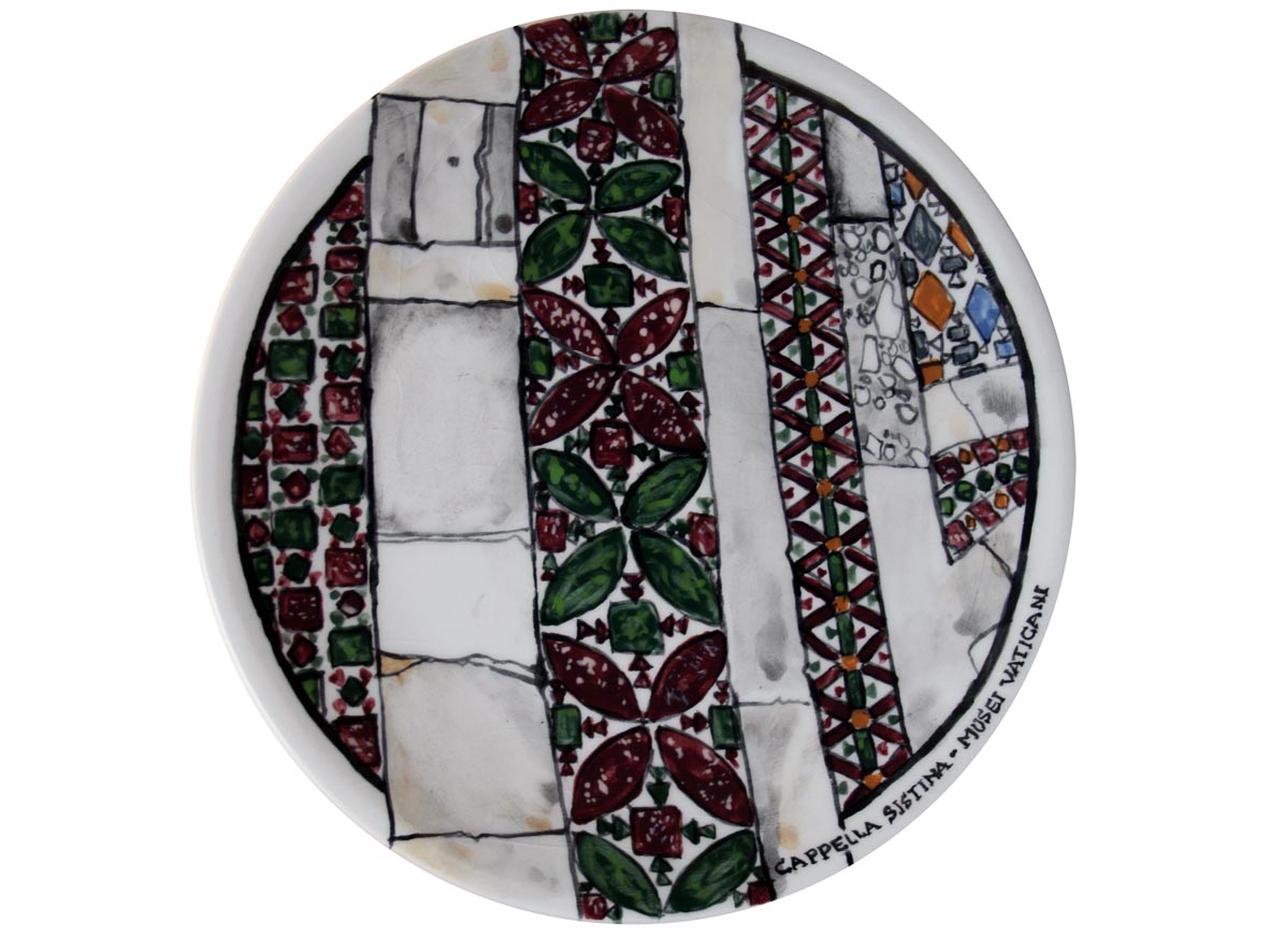 Plato Estilo Cosmatesco – H977