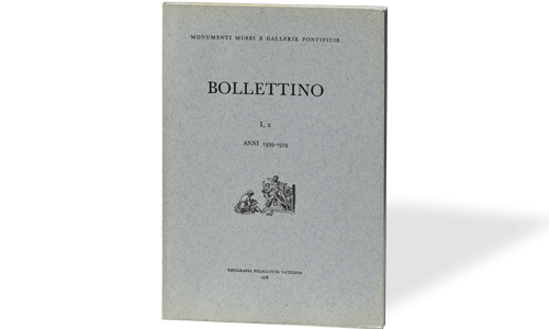 Bollettino dei Monumenti Musei e Gallerie Pontificie, I, 2 