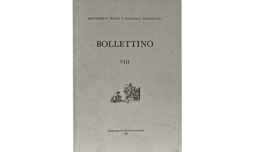 Bollettino dei Monumenti Musei e Gallerie Pontificie, VIII 
