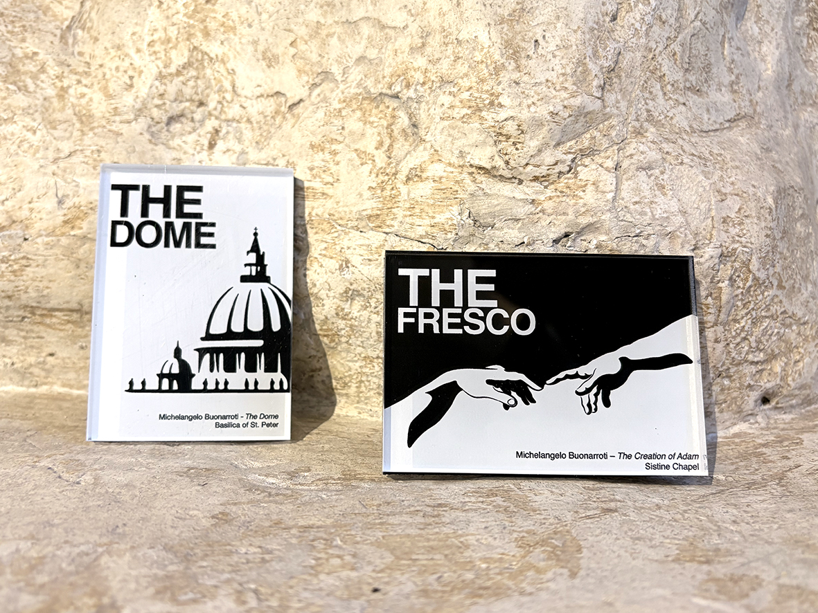 THE Collection – Magneti in Plexiglass