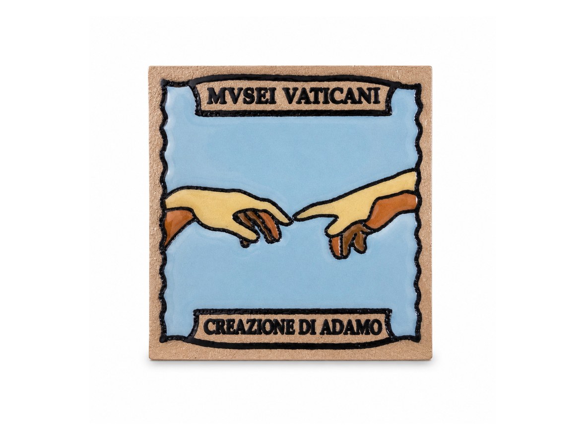 Magnete in Ceramica “Creazione di Adamo”